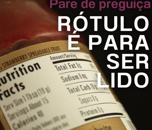 Pare de Preguiça. Rótulo é para ser lido!