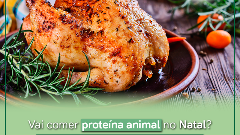 Vai consumir proteína animal no Natal? Só se for inspecionada pelo Serviço Veterinário Oficial.