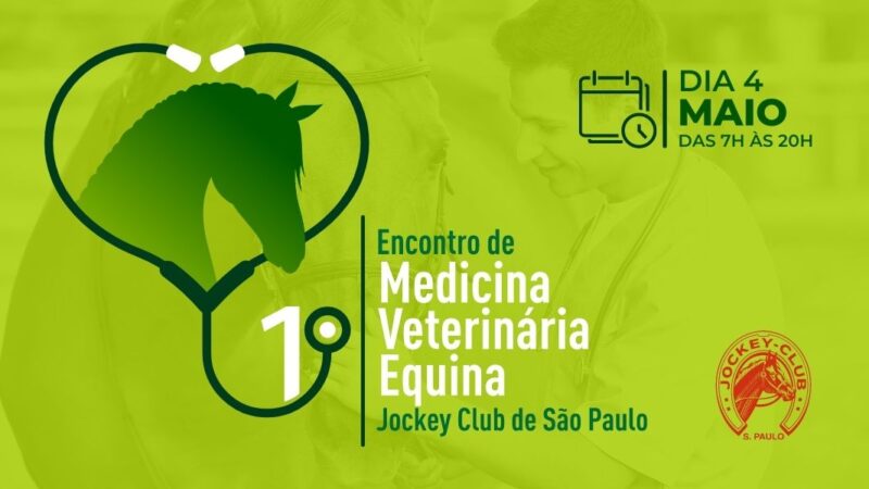 I Encontro de Medicina Veterinária Equina do Jockey Club de São Paulo.