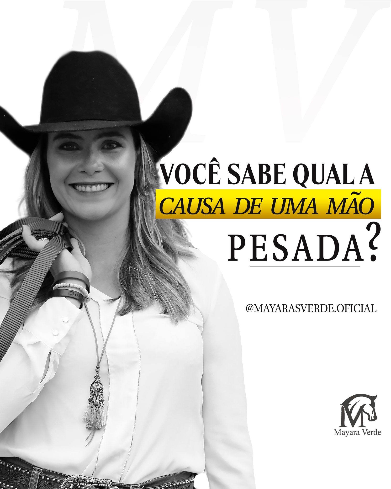 Você sabe qual é a causa de uma mão pesada nas rédeas?