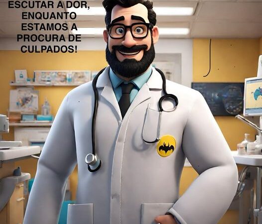 Não é possível escutar a Dor, enquanto estamos a procura de Culpados!