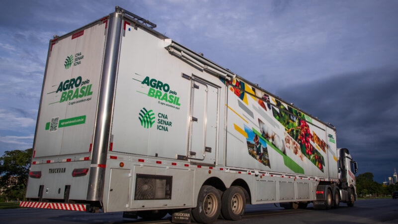 Carreta Agro pelo Brasil proporcionará experiências imersivas durante o Sealba Show 2024.