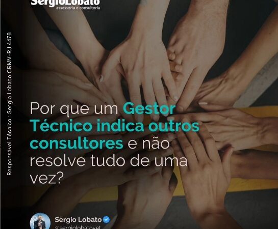 Por que um Gestor Técnico indica outros consultores e não resolve tudo de uma vez?