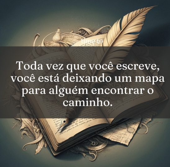 📚 O Poder da Palavra Escrita: Criando Mapas de Experiência.