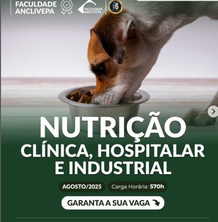 🎓📚 *Pós-Graduação em Nutrição Clínica, Hospitalar e Industrial* 📚🎓