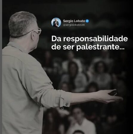 Da responsabilidade de ser palestrante …