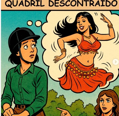 Quando eu comecei a montar, uma das primeiras coisas que meu instrutor me disse foi: “Descontrai o quadril!”