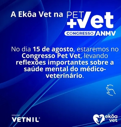 Ekôa Vet marca presença no Congresso PET VET 2025.