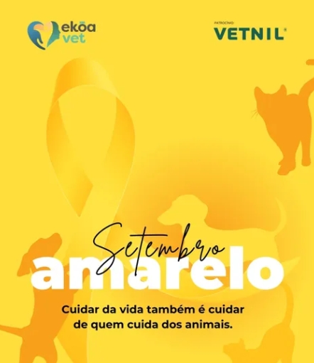 Na medicina veterinária, falar sobre saúde mental não é apenas urgente, é essencial.
