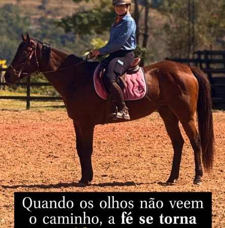 Há momentos em que os olhos não conseguem enxergar o caminho.