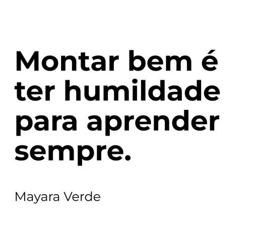 A verdadeira maestria na equitação não nasce do controle, mas da consciência.