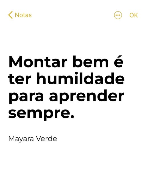 A verdadeira maestria na equitação não nasce do controle, mas da consciência.