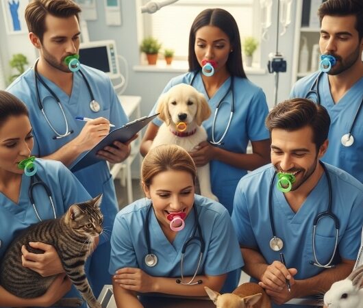 😮 Veterinários com Chupeta no Hospital Veterinário? 😮