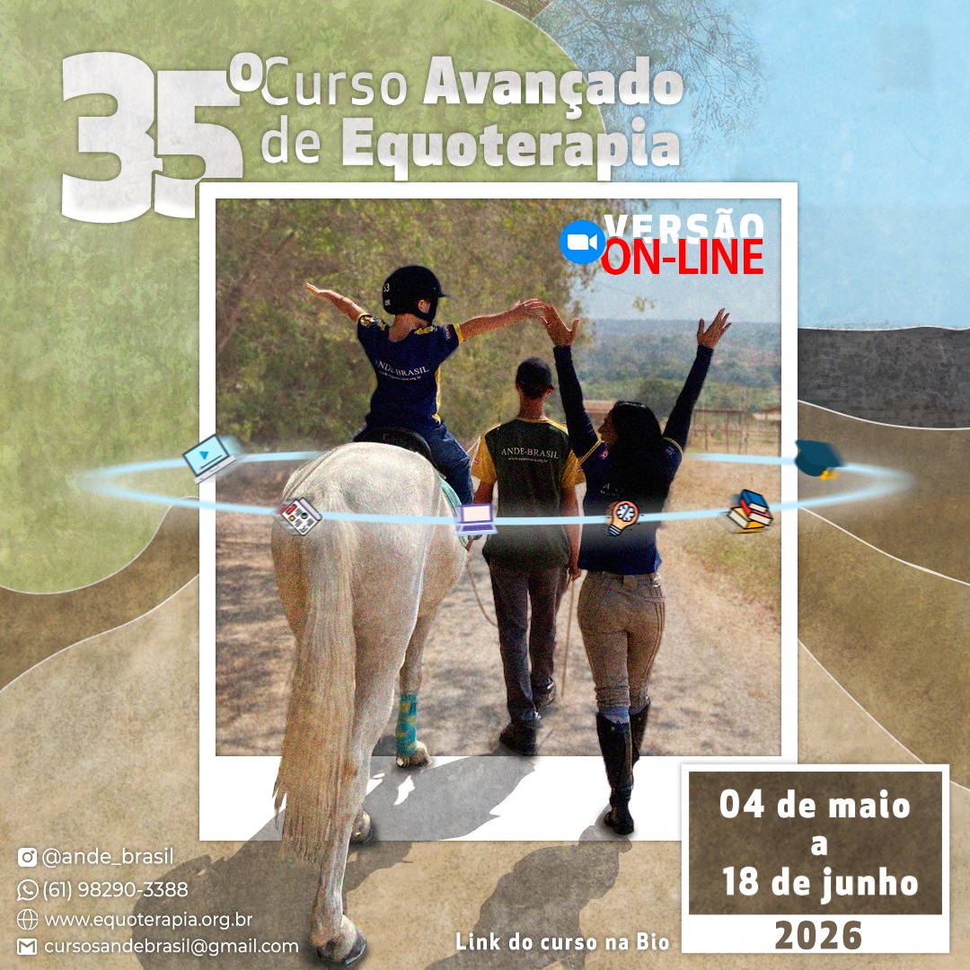 Avançado de Equoterapia ON-LINE * ANDE-BRASIL.
