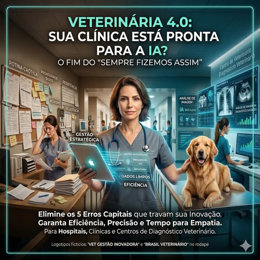 O mercado veterinário está mudando rápido demais para você continuar apostando no “Sempre Fizemos Assim”.