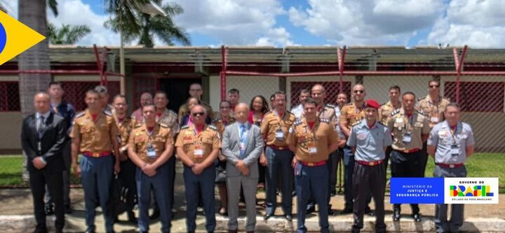 Projeto Cão-Guia é apresentado a representantes dos Corpos de Bombeiros Militares durante o iLab Segurança 2026.