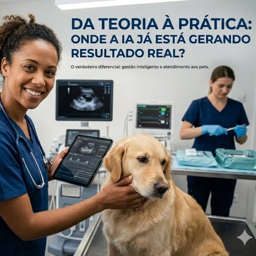 Você já percebeu que a inteligência artificial está em todo lugar, mas poucas clínicas e hospitais veterinários realmente sabem como usá-la?