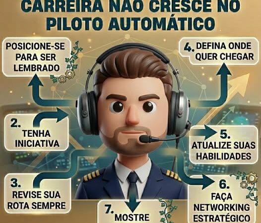 SUA CARREIRA É UM AVIÃO OU UM BARCO À DERIVA?