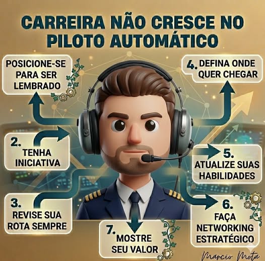 SUA CARREIRA É UM AVIÃO OU UM BARCO À DERIVA?