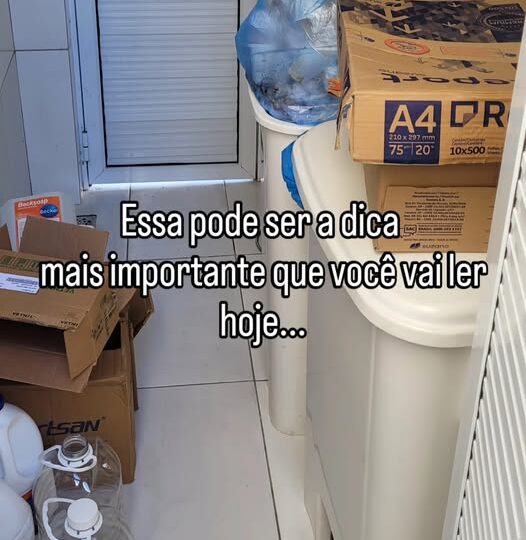 ” Ah mas meu consultório é tão lindo! Me preocupar com lixo?”