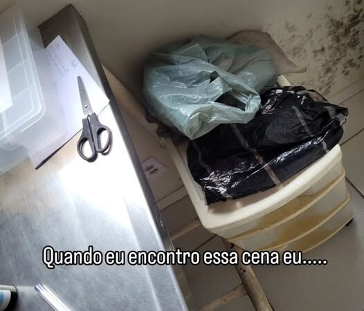 …sei que é o resultado de algo muito profundo, mais delicado do que somente bagunça e desleixo…