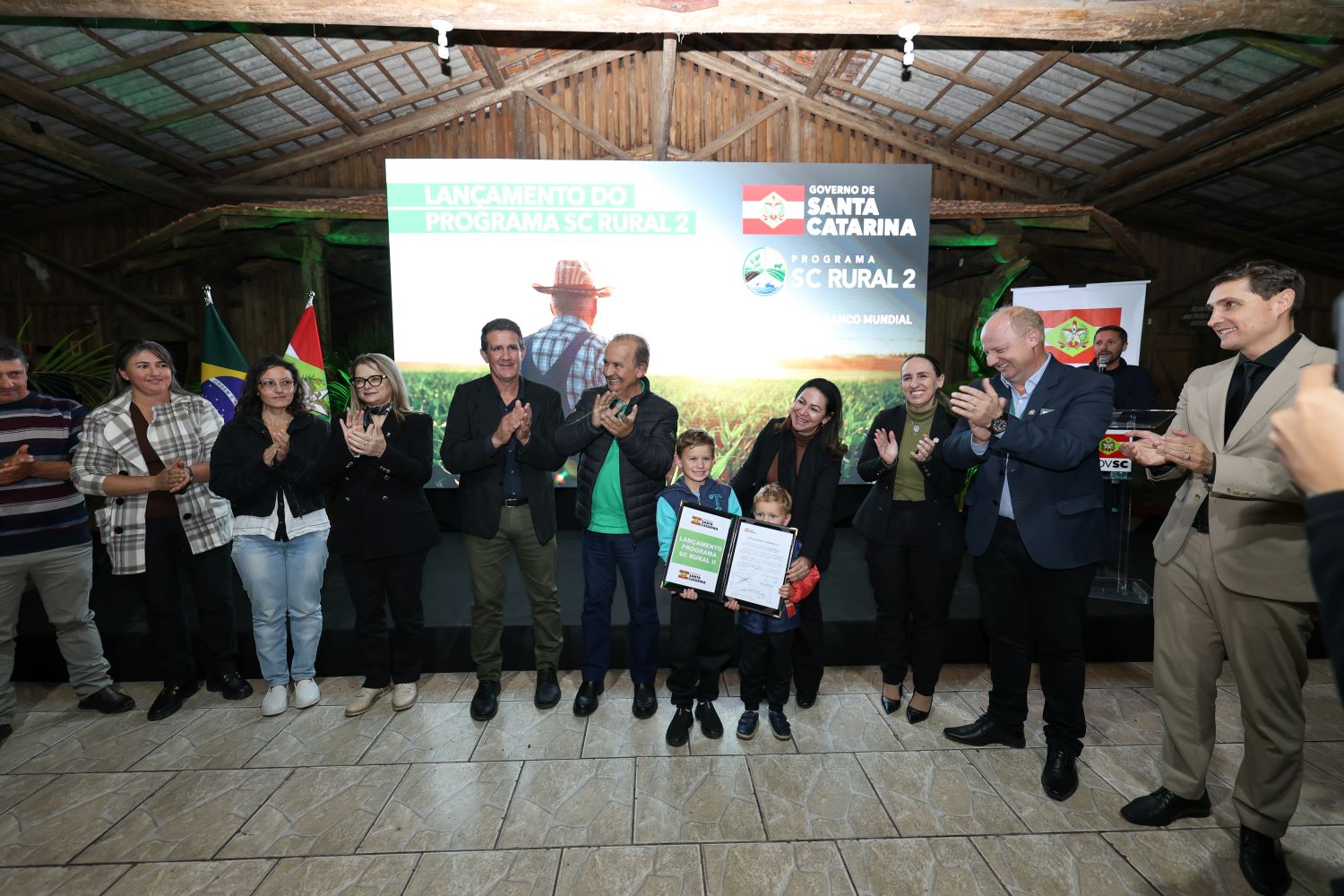 Programa SC Rural 2 é lançado pelo Governo de Santa Catarina com meta de aumentar renda de 48 mil famílias que vivem no campo.