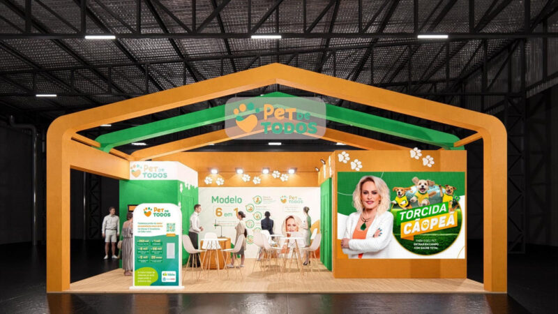 Na ABF Expo, Pet de TODOS apresenta modelo de negócio que une grande base de clientes, seis fontes de receita e Ana Maria Braga.