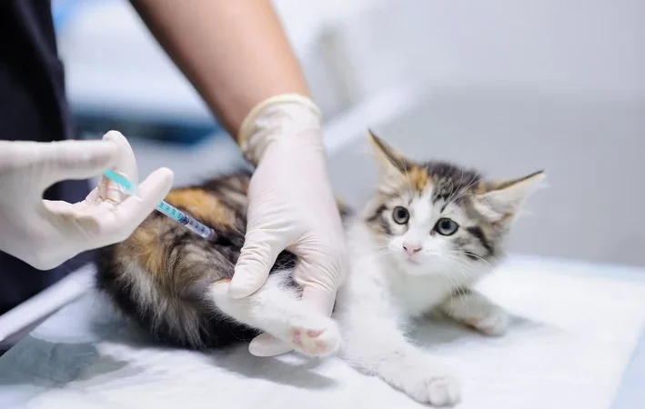 Vacinas para gatos: veterinária explica quais são e contra quais doenças protegem.