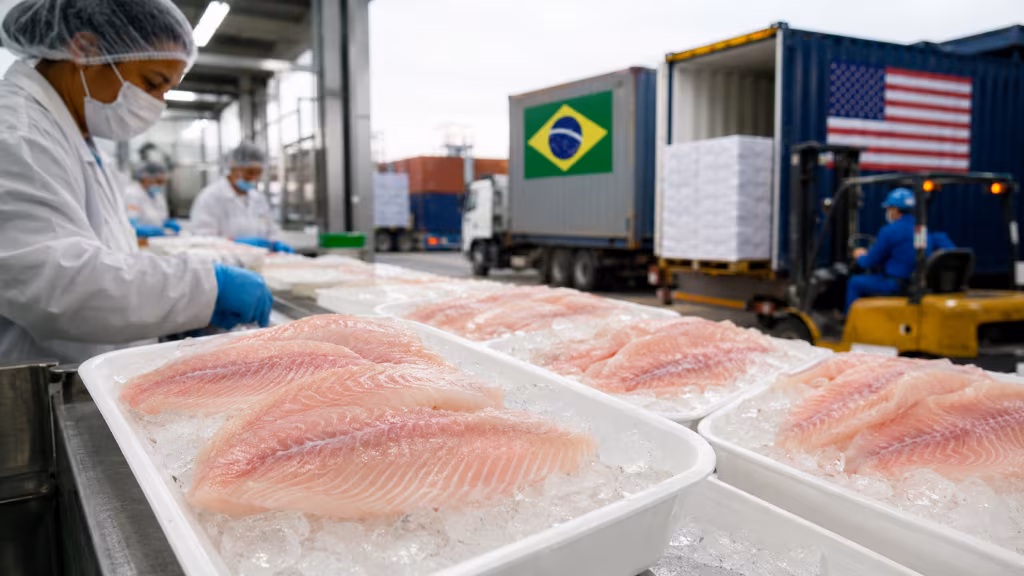 EUA mantêm filé fresco de tilápia fora da sobretaxa de 25%.
