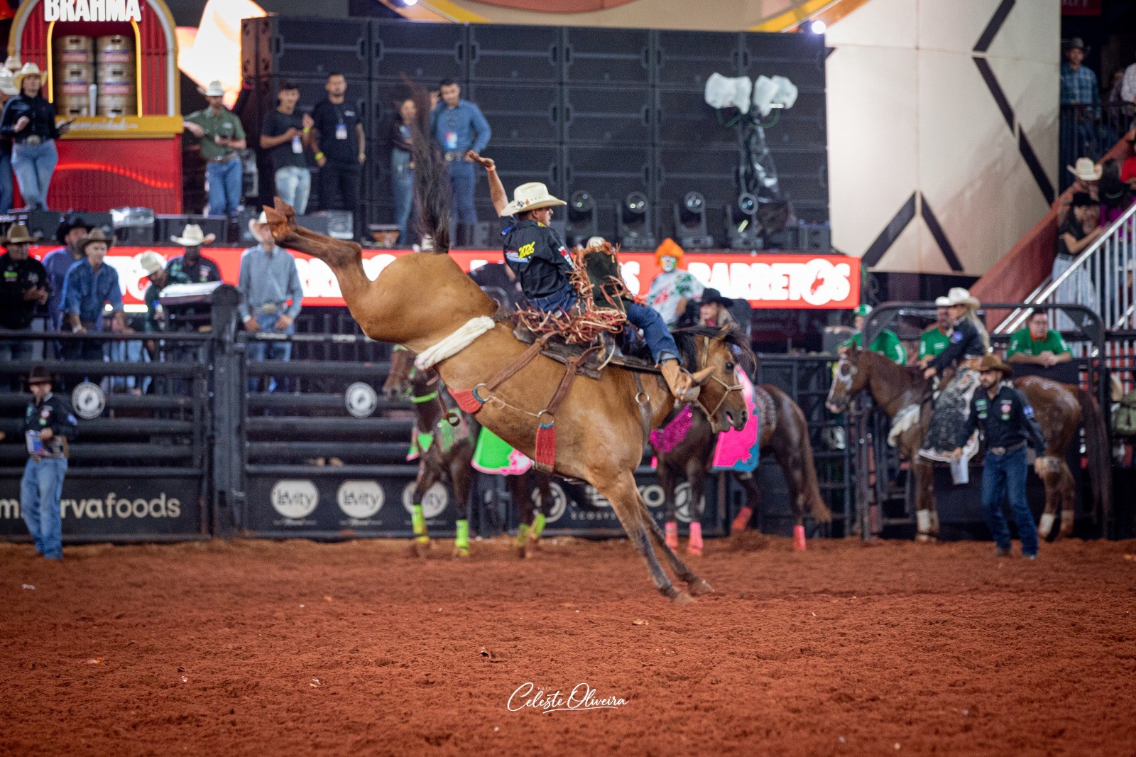 Cutiano, Team Penning e Três Tambores movimentam arena do Barretos International Rodeo.