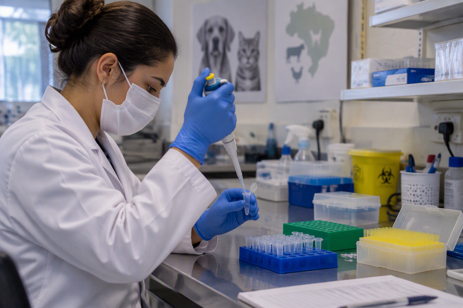 Técnicas moleculares ampliam precisão e agilidade no diagnóstico veterinário.