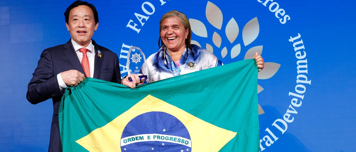 Duas brasileiras estão entre as 100 reconhecidas globalmente pela FAO como heroínas do Sistema Agroalimentar e do Desenvolvimento Rural.